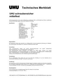 UHU schraubensicher mittelfest