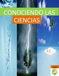 CONOCIENDO LAS CIENCIAS