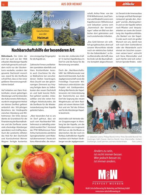 Die Neue Woche Ausgabe 1425