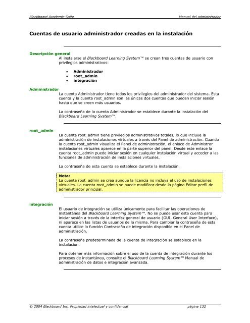 Blackboard Academic Suite™ Manual del administrador