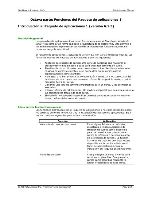 Blackboard Academic Suite™ Manual del administrador