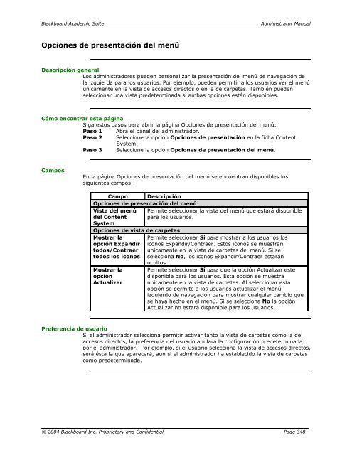 Blackboard Academic Suite™ Manual del administrador