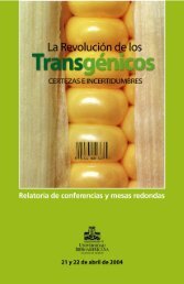 La Revolución de los Transgénicos - Universidad Iberoamericana