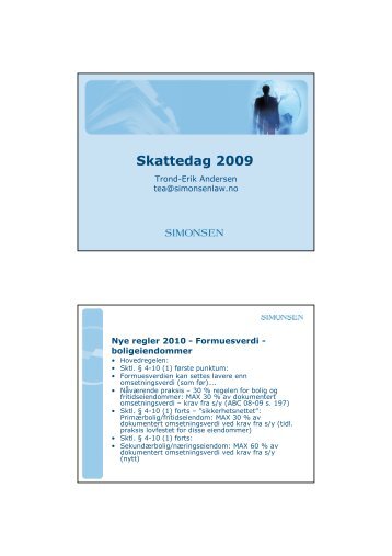 Skattedag 2009