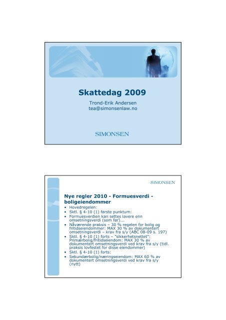 Skattedag 2009