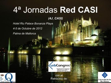 Programa 4Âª Jornada Red CASI - UIB Congres