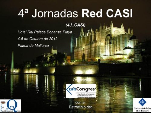 Programa 4Âª Jornada Red CASI - UIB Congres