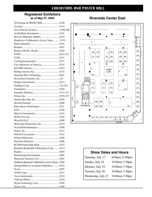 American Crystallographic Association - University of Illinois at ...