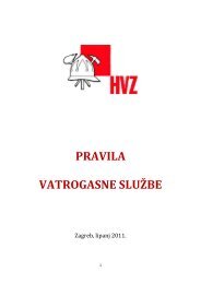 PRAVILA VATROGASNE SLUŽBE