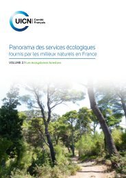 Panorama des services Ã©cologiques - ComitÃ© franÃ§ais de l'UICN