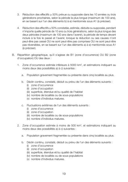 CatÃ©gories et CritÃ¨res de la Liste rouge de l'UICN - The IUCN Red ...