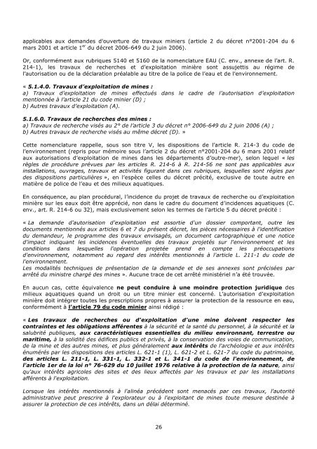 Or vert contre or jaune Quel avenir pour la Guyane - ComitÃ© franÃ§ais ...