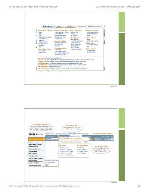 Revealing Design Treasures from the Amazon.key - User Interface ...