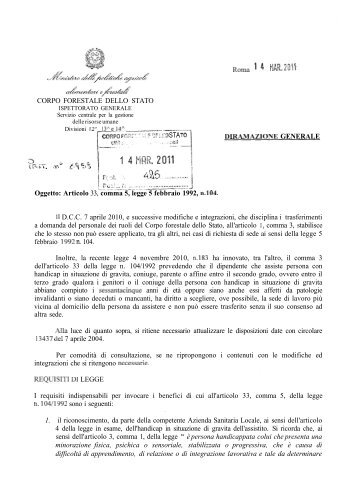 Legge 104/92 - Uil Cfs