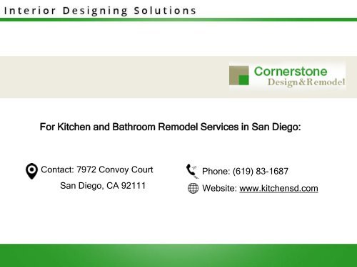 Top Notch Remodeling Contractors in San Diego