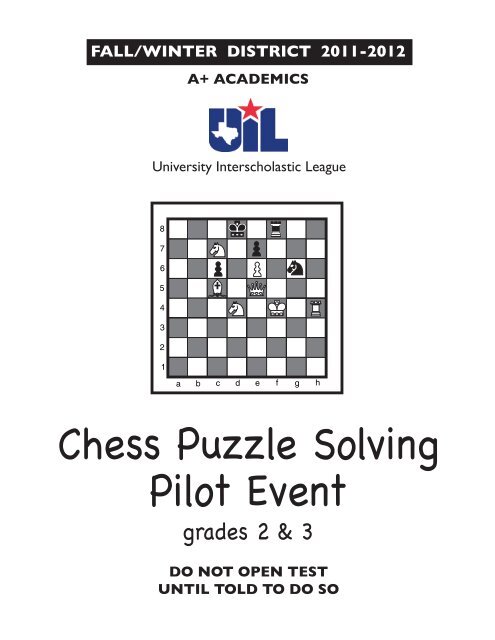 Intermediate - Li Chess Puzzle Solving - Coach Malcolm 