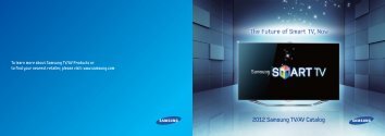 2012 Samsung TV/AV Catalog - 1000 Ordi