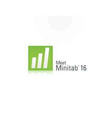 Meet Minitab 16