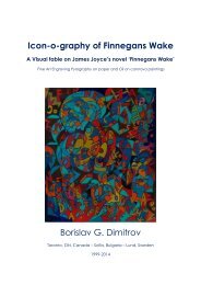 Icon-o-graphy of Finnegans Wake Borislav G. Dimitrov