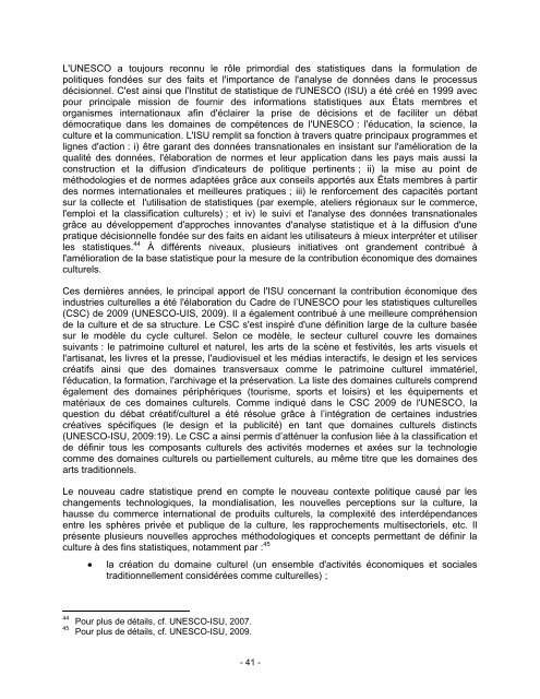 Mesure de la contribution Ã©conomique des industries culturelles