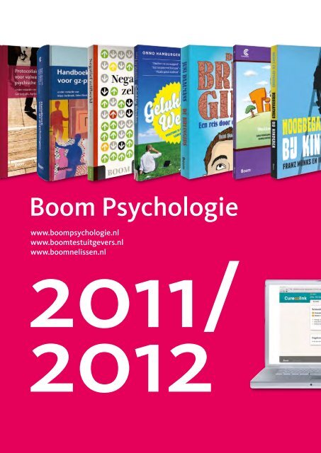 Catalogus Boom Psychologie 2011/2012 - Uitgeverij Boom