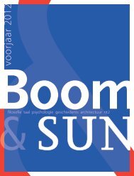 Catalogus Uitgeverij Boom & SUN Voorjaar 2012