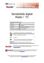 Senderliste digital