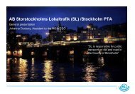 AB Storstockholms Lokaltrafik (SL)