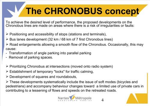 The CHRONOBUS concept