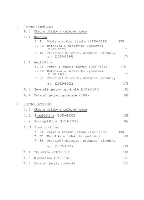 BIBLIOGRAFIE ÄESKÃ LINGVISTIKY 1987 - Ãstav pro jazyk ÄeskÃ½