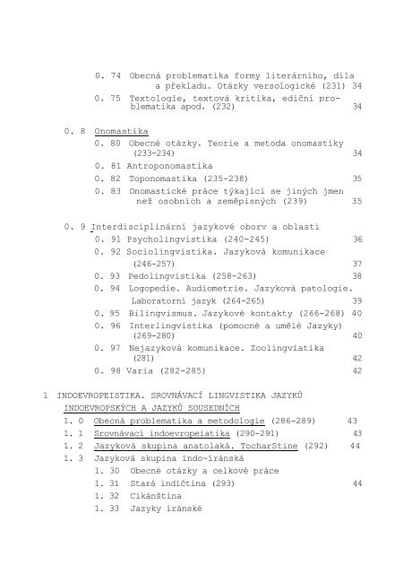 BIBLIOGRAFIE ÄESKÃ LINGVISTIKY 1987 - Ãstav pro jazyk ÄeskÃ½