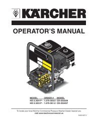 OPERATOR'S MANUAL - R.J. Bowers Distributors, Inc.