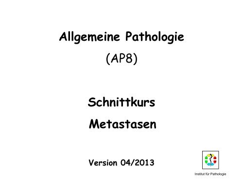 AP 8 – Metastasierung