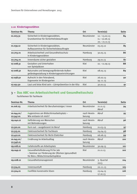 PDF herunterladen - Unfallkasse Nord