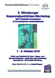 Wissenschaftliches Programm