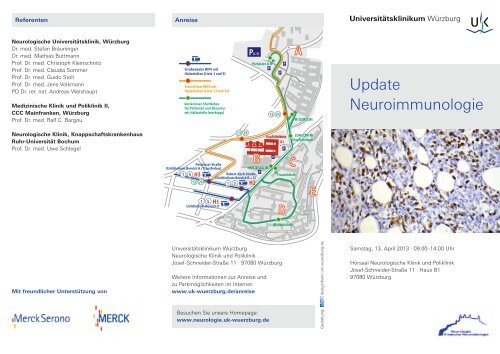 Einladung und Programm - UniversitÃ¤tsklinikum WÃ¼rzburg