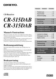 QuickSetupGuide English - Onkyo