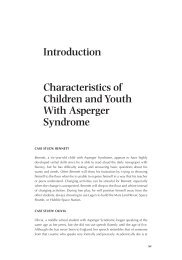 Characteristics of Children and Youth With Asperger ... - Corwin