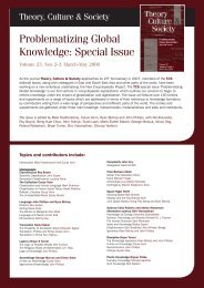 Problematizing Global Knowledge: Special Issue - Sage