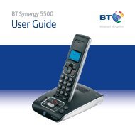 BT Synergy 5500 User Guide - Telephones Online