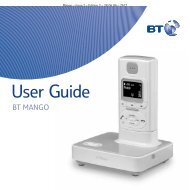 BT Mango User Guide - UkCordless