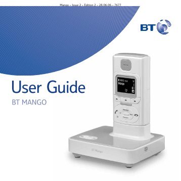 BT Mango User Guide - UkCordless