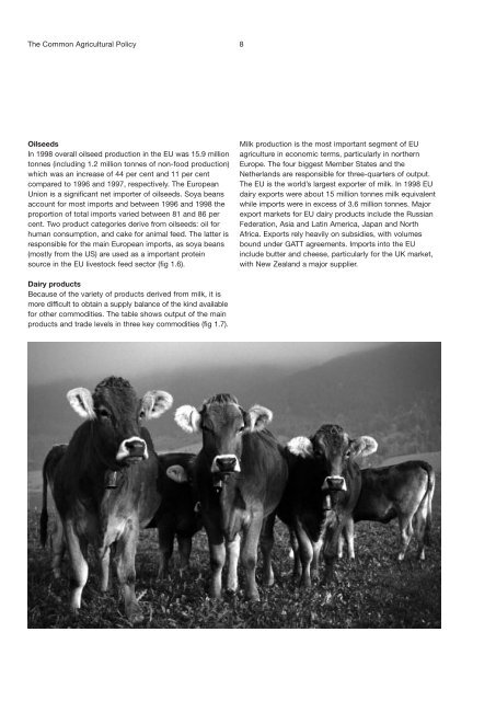 Common Agricultural Policy - UK Food Group