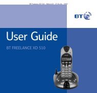 BT Freelance XD510 User Guide - UkCordless