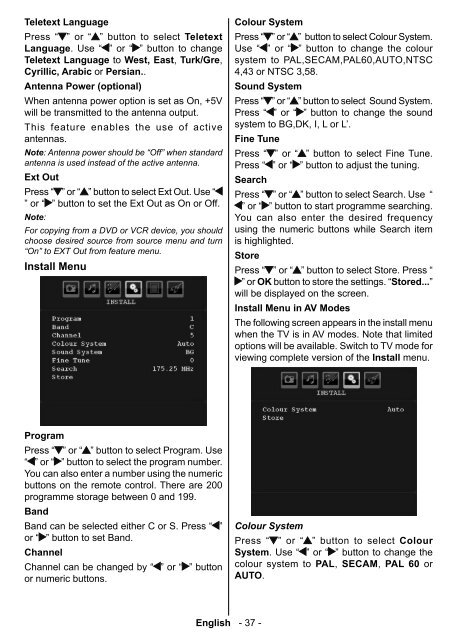 Hitachi L26HP03E (TV manual)