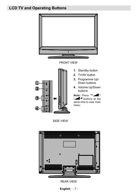 Hitachi L26HP03E (TV manual)