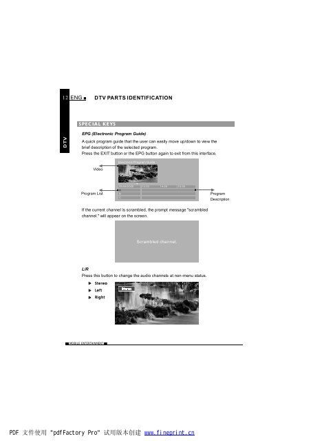 Nextbase TV850F (TV manual)