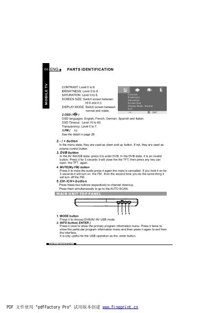 Nextbase TV850F (TV manual)