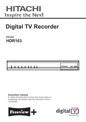 Hitachi HDR163