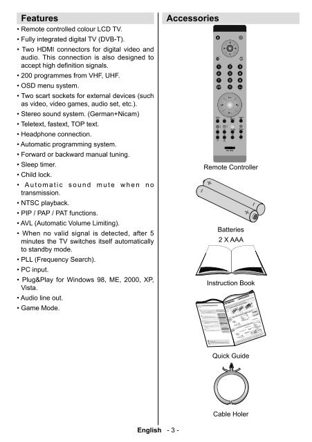 Hitachi L32HP03U